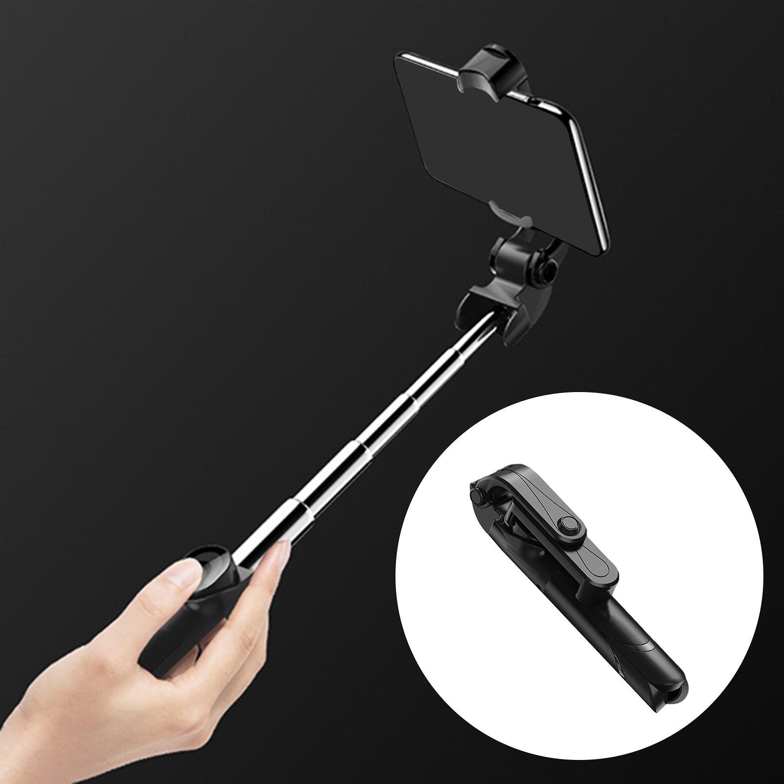 Folding Tripod Bluetooth Extendable Selfie Stick Wired Phone