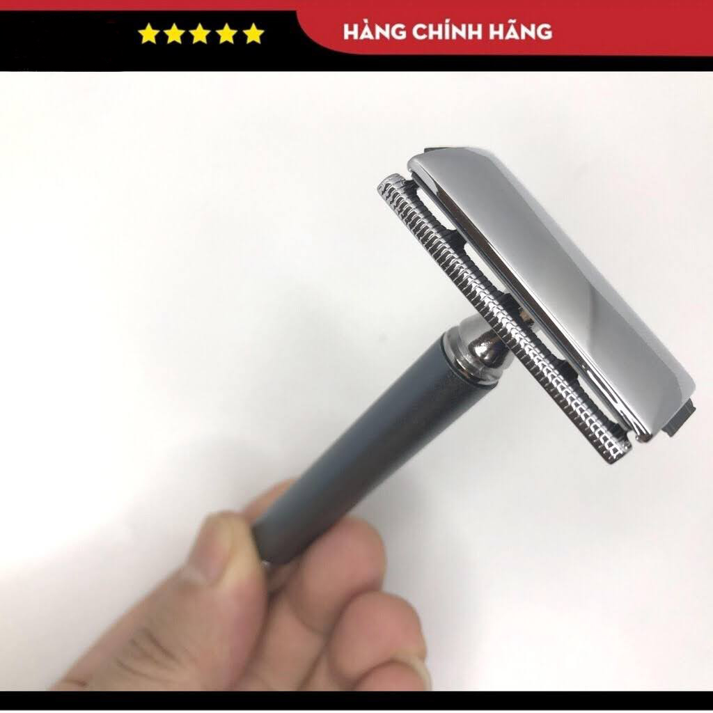Dao Cạo Râu INOX Truyền Thống Cán Tháo Rời Cổ Điển Độc Đáo Dễ Sử Dụng ĐẸP, SANG TRỌNG, MỊN MÀNG