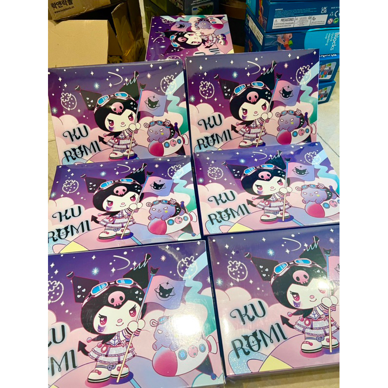 Đồ chơi hộp mù blind box Kuromi DIY vòng cổ kẹp tóc móc khóa, bộ đồ chơi full set hộp bất ngờ, quà tặng sinh nhật cho bé