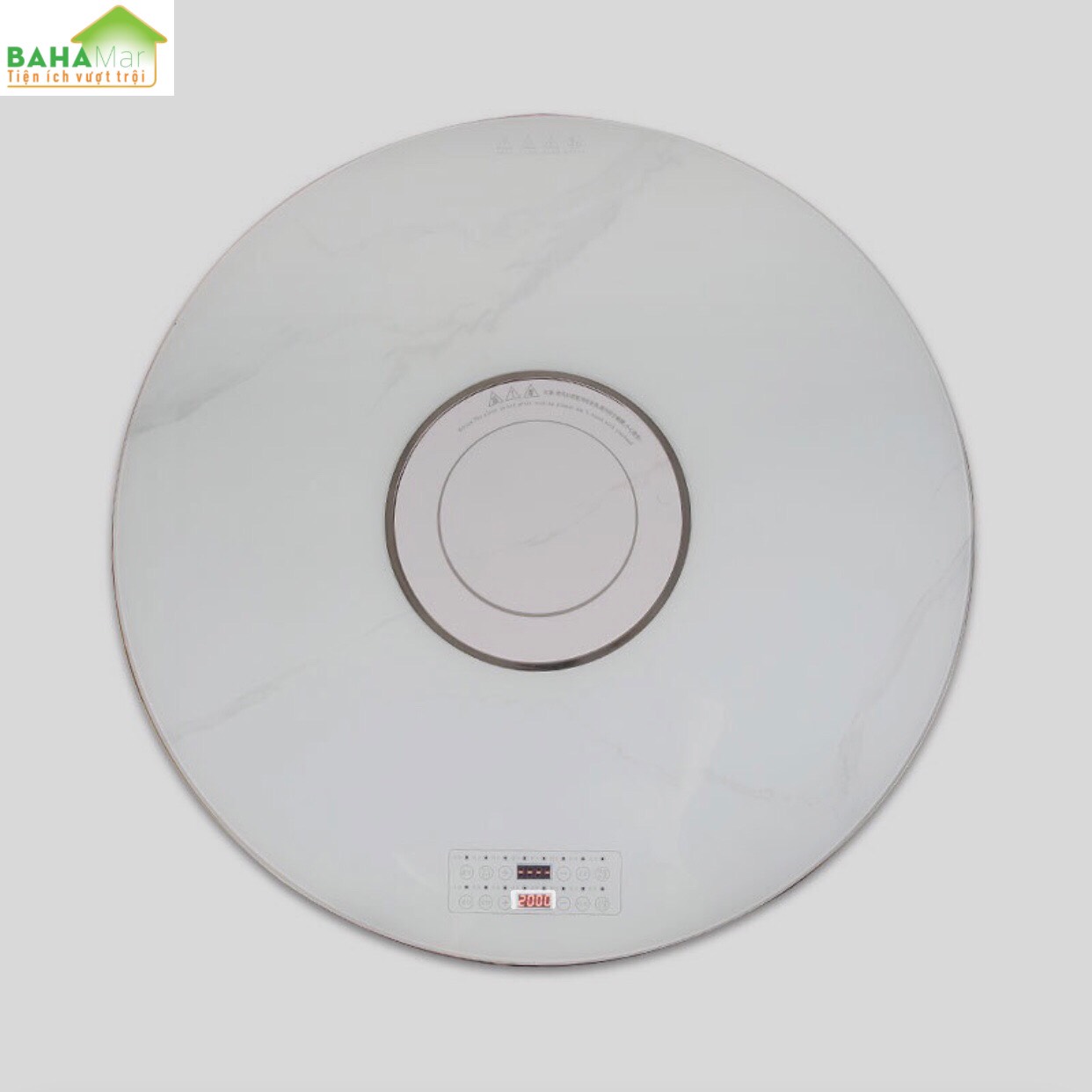 MÂM 68CM GIỮ ẤM MÓN ĂN SUỐT BỮA VÀ TÍCH HỢP KÈM BẾP NẤU LẨU Ở GIỮA CÓ THỂ XOAY TRÒN "BAHAMAR" Có thể làm chủ nhiệt độ theo ý bởi hệ thống điều khiển cảm ứng