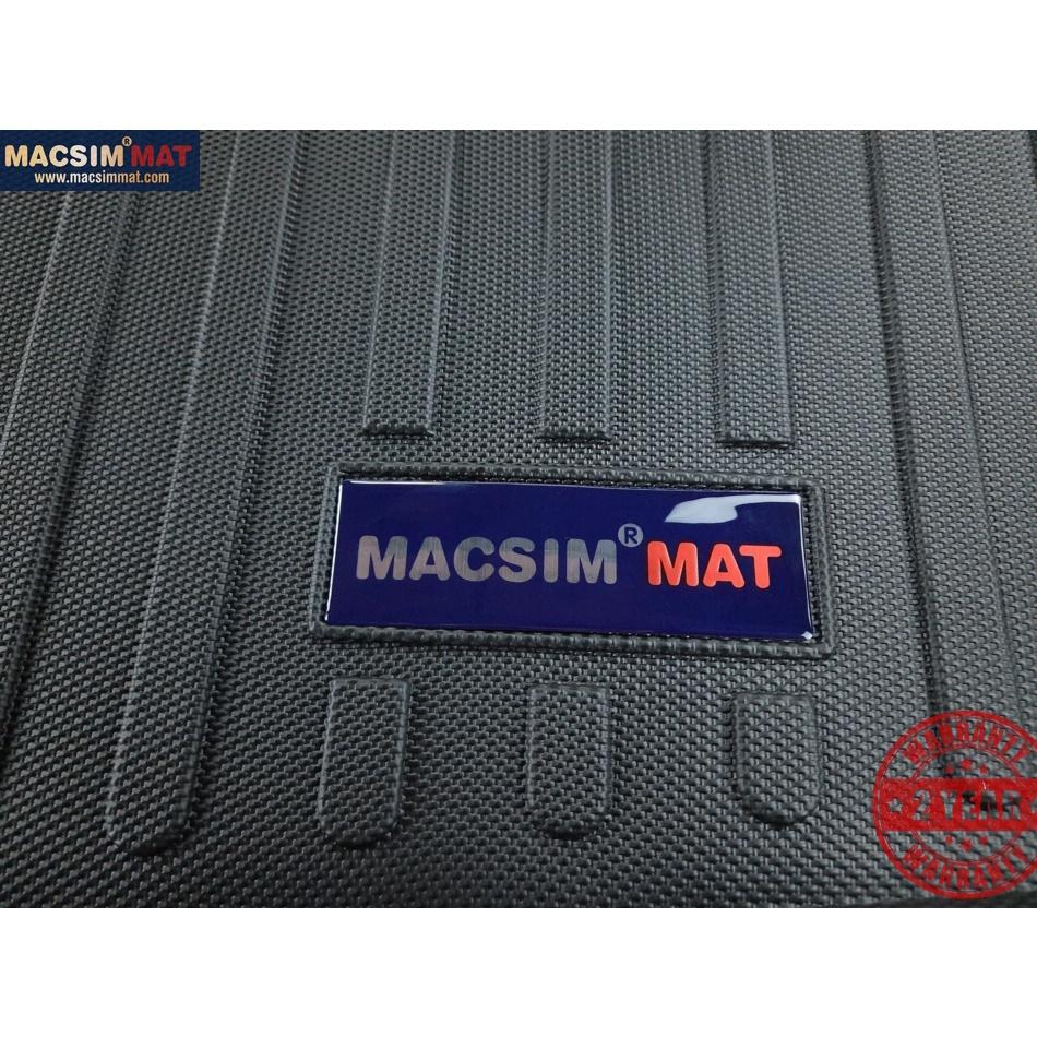Thảm lót cốp xe ô tô Acura RDX 2013-2016 nhãn hiệu Macsim chất liệu TPV cao cấp màu đen hàng loại 2