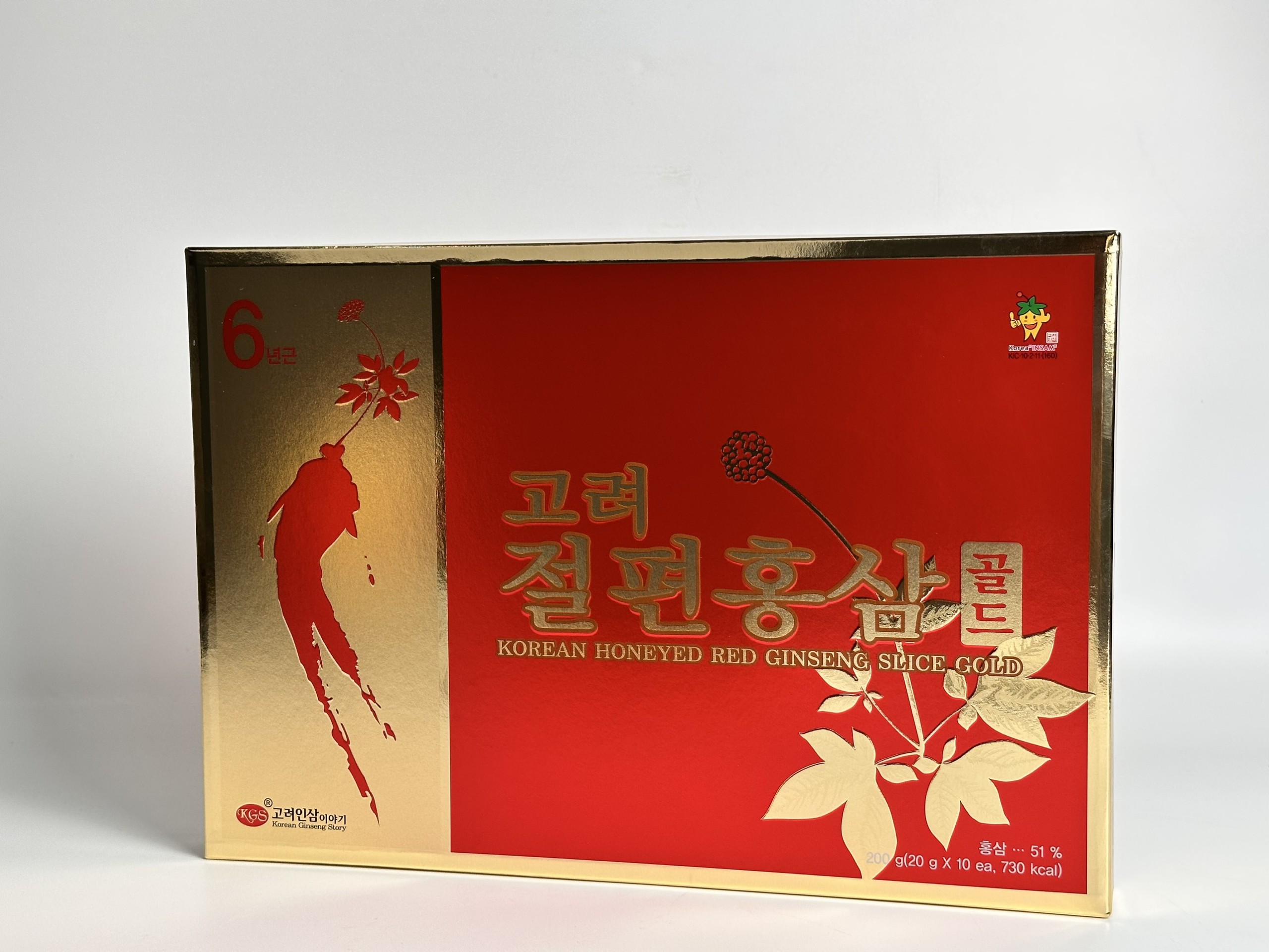 Hồng Sâm Lát Tẩm Mật Ong KGS