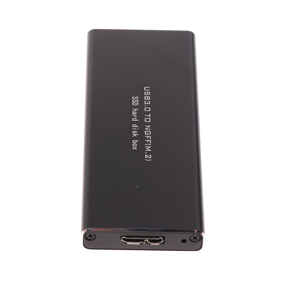 USB3.0 To NGFF M.2 SSD Hard Disk Box SSD External Enclosure Case 6GB/S