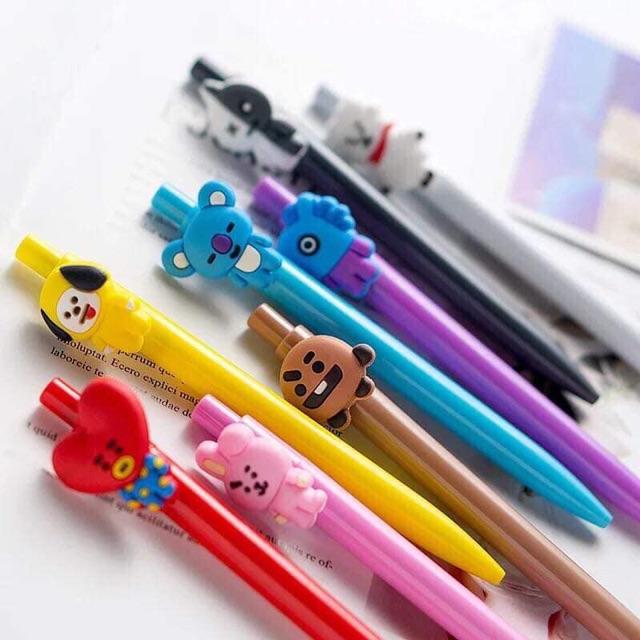 Bút bi bấm bt21