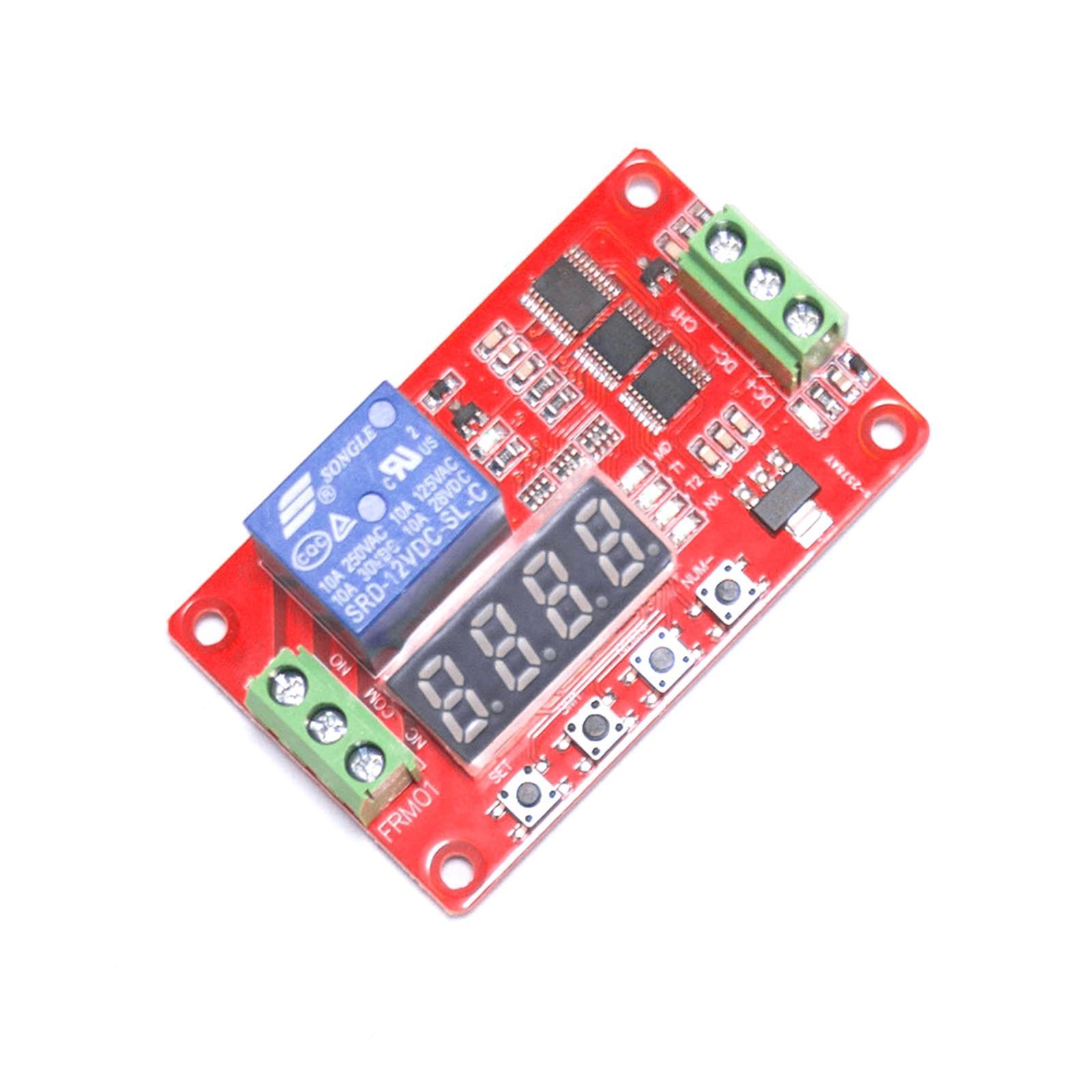 Multifunction Delay Module Self Locking Control Module Relay Cycle Timer