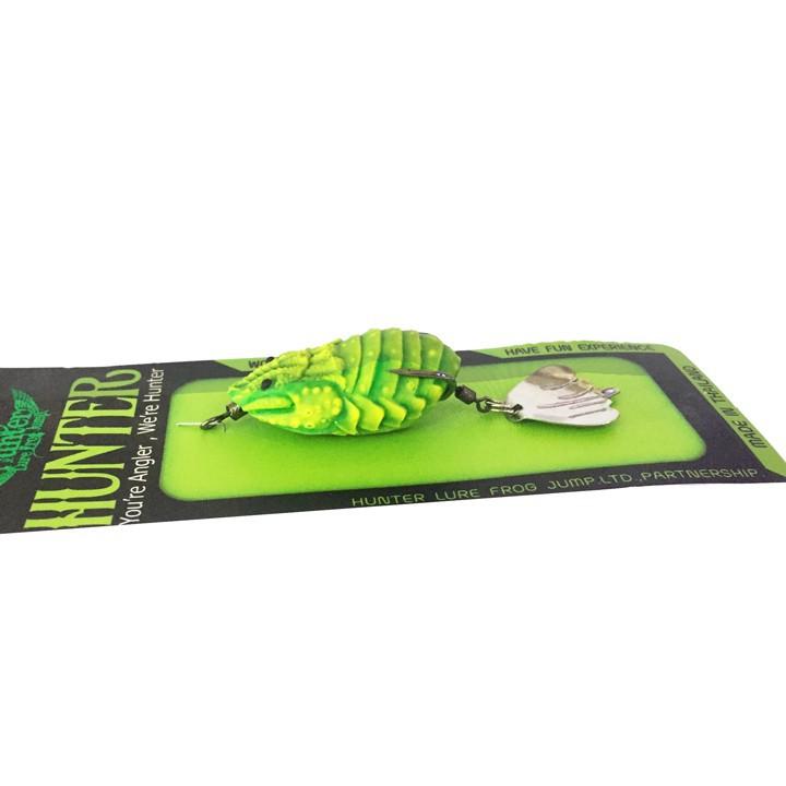 MỒI CÂU LURE V4 HUNTER CỦA THÁI LAN ĐỦ MÀU CHUYÊN LURE CÁ LÓC -CÁ QUẢ -CÁ CHẼM DÀI 3.8CM NẶNG 7GRAM