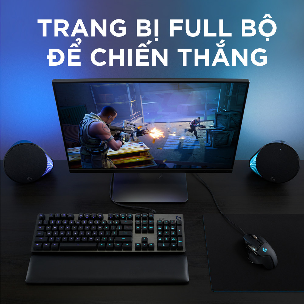 Chuột game hiệu suất cao Logitech G502 Hero - Cảm biến Hero 25k, RGB Lightsync, 11 nút lập trình, điều chỉnh trọng lượng, PC -Hàng Chính Hãng