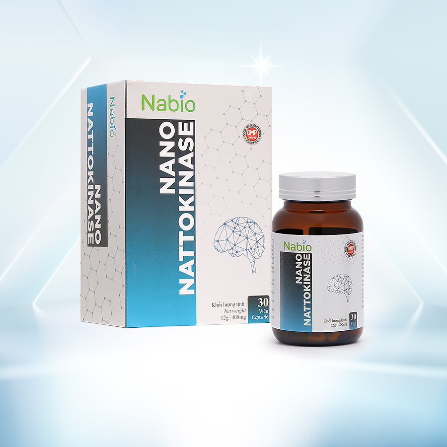 NANO NATTOKINASE - ĐÁNH TAN CỤC MÁU ĐÔNG, PHÒNG NGỪA ĐỘT QUỴ