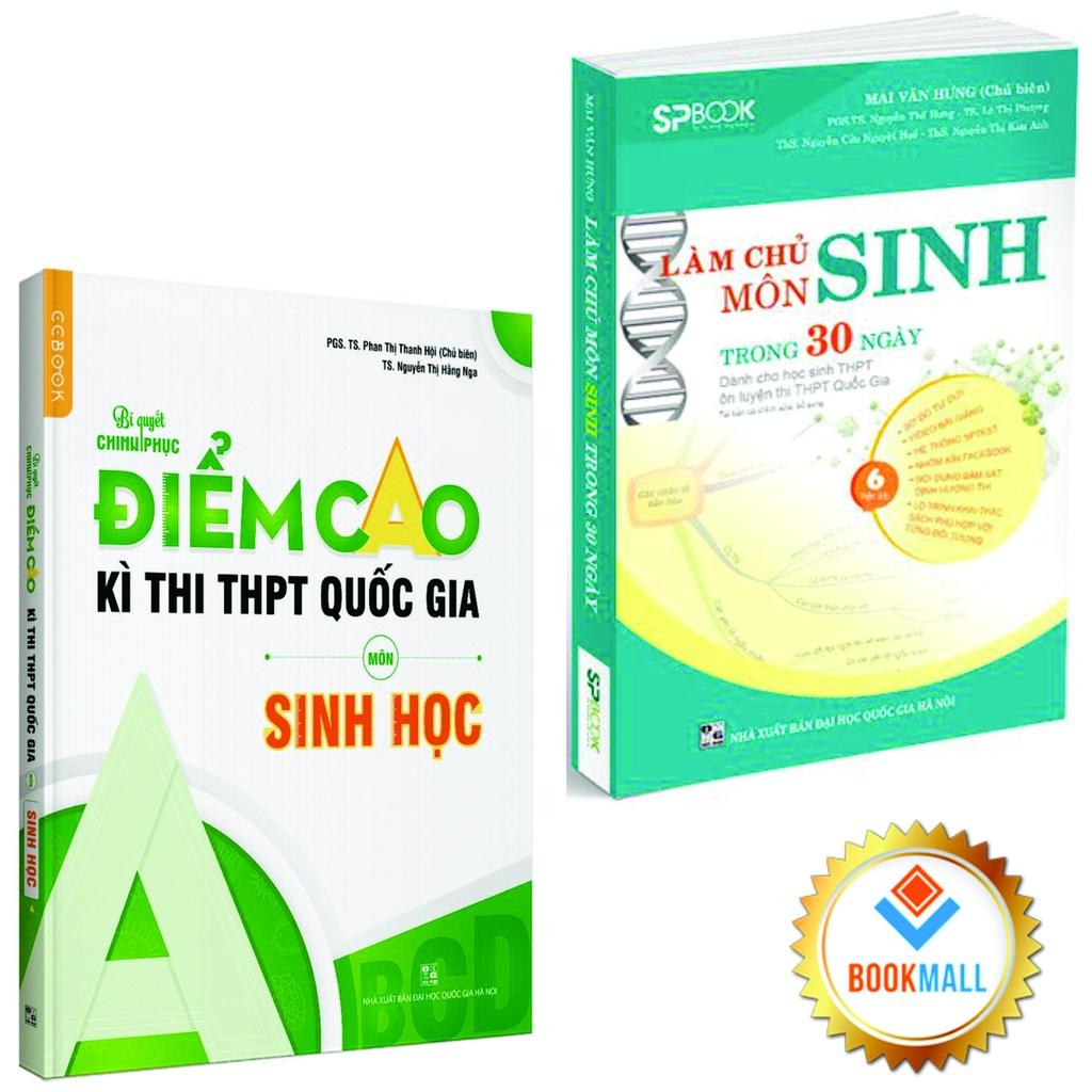 Sách - Combo Làm chủ - Chinh phục Điểm cao môn Sinh Học (2 Cuốn )