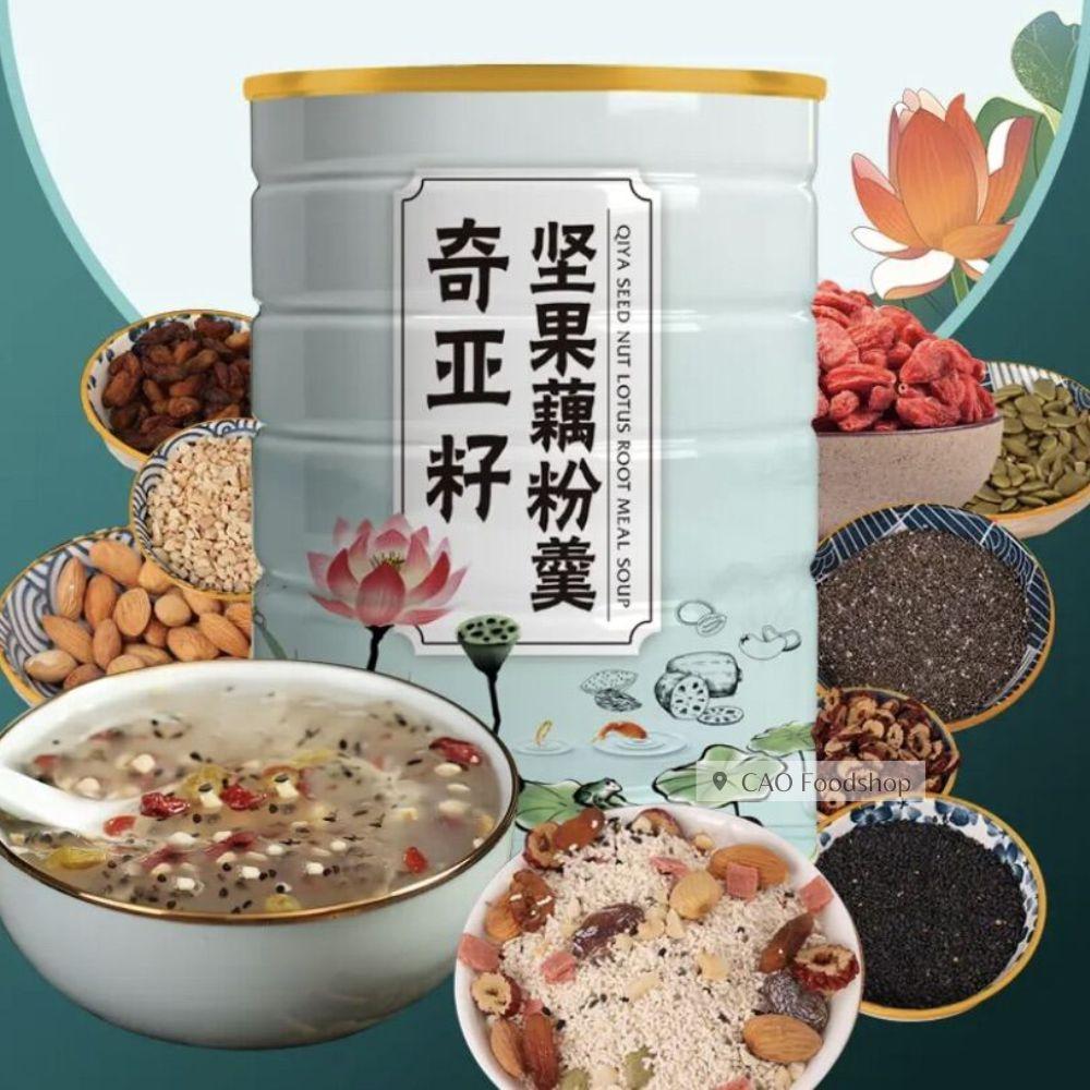 [500GR] Bột củ sen mixed hạt dinh dưỡng của Lý Tử Thất siêu hot tại Trung Quốc nên thử