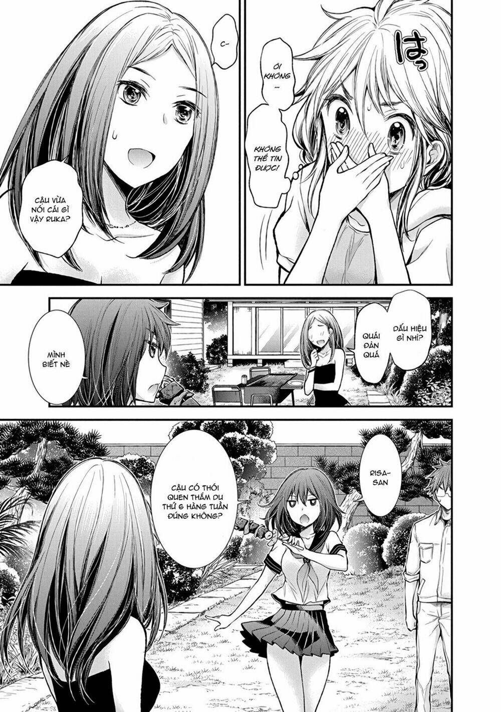 Henjo - Hen Na Joshi Kousei Amaguri Chiko Chapter 41 - Trang 15