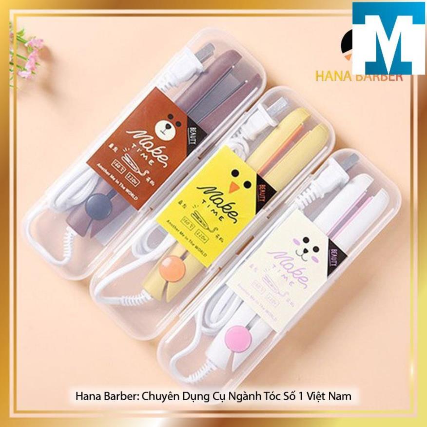 Máy Uốn, Ép, Duỗi, Là Tóc Mini - Hàng đẹp