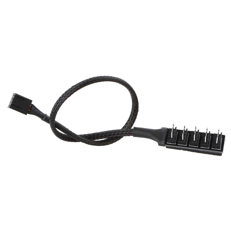 Dây cáp chia cổng quạt tản nhiệt 1 sang 5 4 pin Molex TX4 PWM CPU