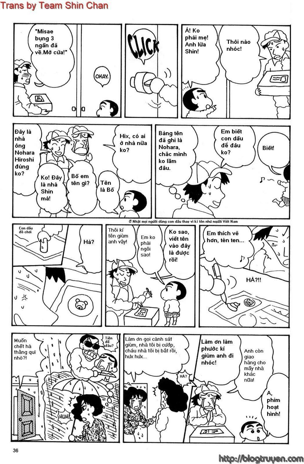 crayon shin-chan cậu bé bút chì chapter 3 38