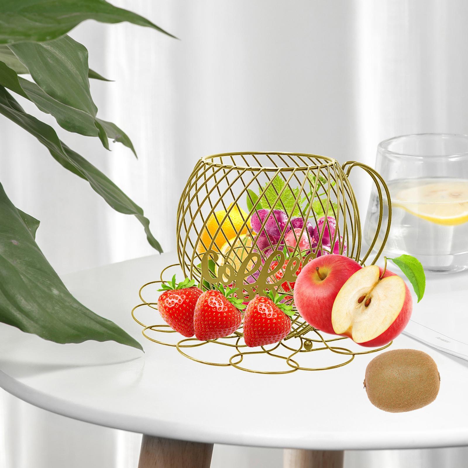 Coffee mug holder stand Coffee Pod Holder Golden