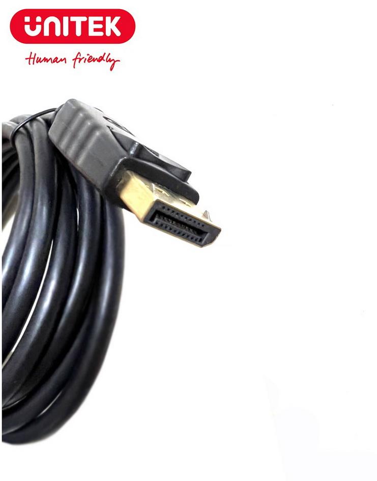 CÁP DISPLAYPORT -&gt; HDMI 1.8M V607ABK UNITEK - HÀNG CHÍNH HÃNG