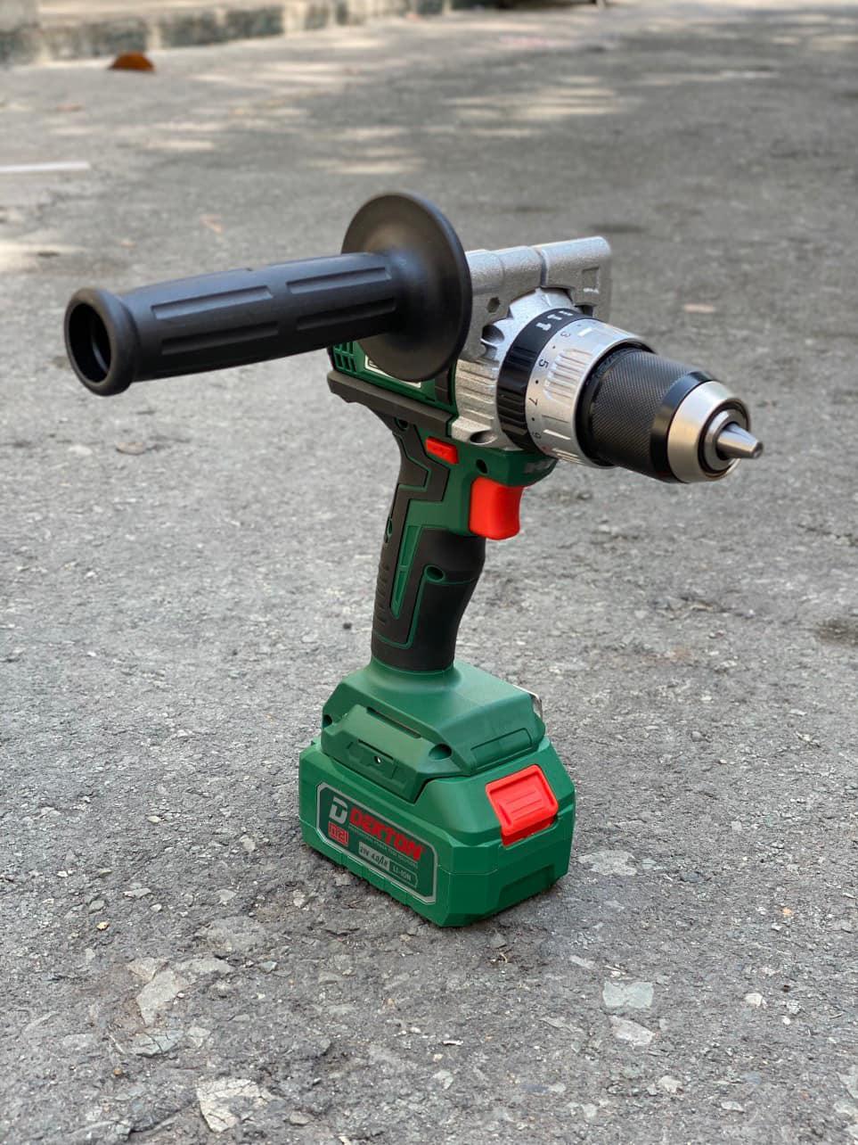 MÁY KHOAN BÚA DÙNG PIN 21V 13mm DEKTON M21-ID13BL - HÀNG CHÍNH HÃNG
