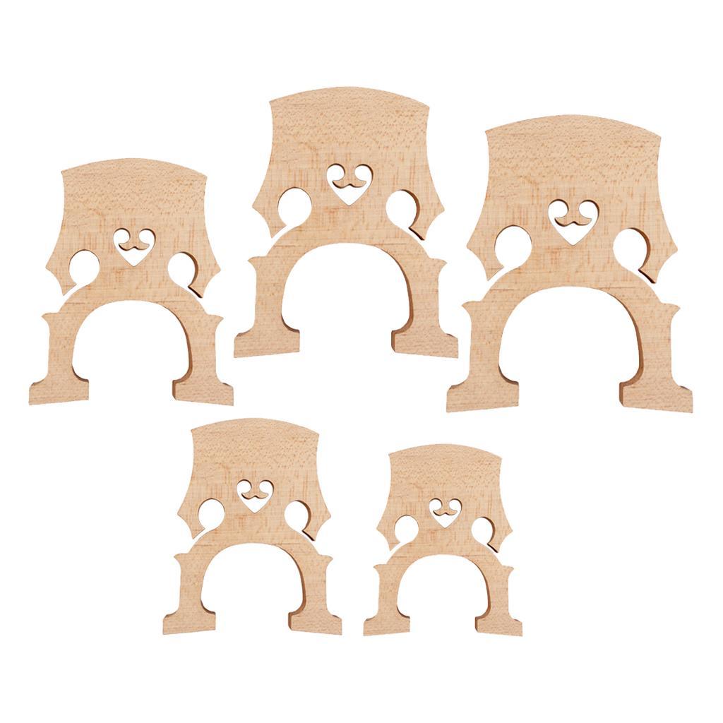 Maple Cello Bridge for Violin Cello Parts Accessories