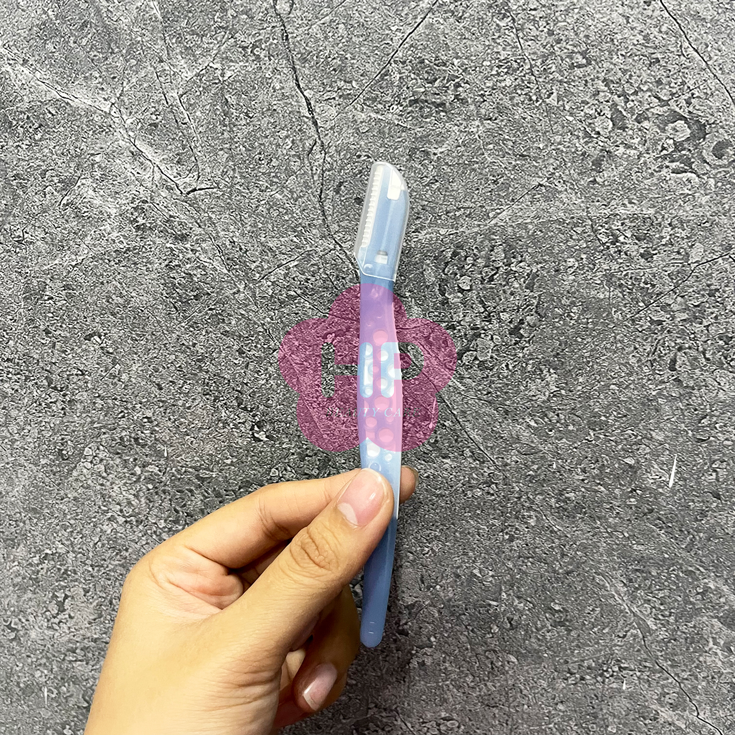 Dao Cạo Lông Mày Lưỡi Thép Có Màng Bảo Vệ Dành Cho Nữ Kai Razor Can Eyebrow 17827 CBM-3P (Set 3 Cây)