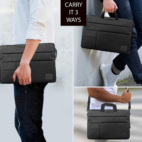 Túi vải dành cho Macbook, Laptop UNIQ CAVALIER 2-IN-1 dành cho Macbook, Laptop - Hàng chính hãng