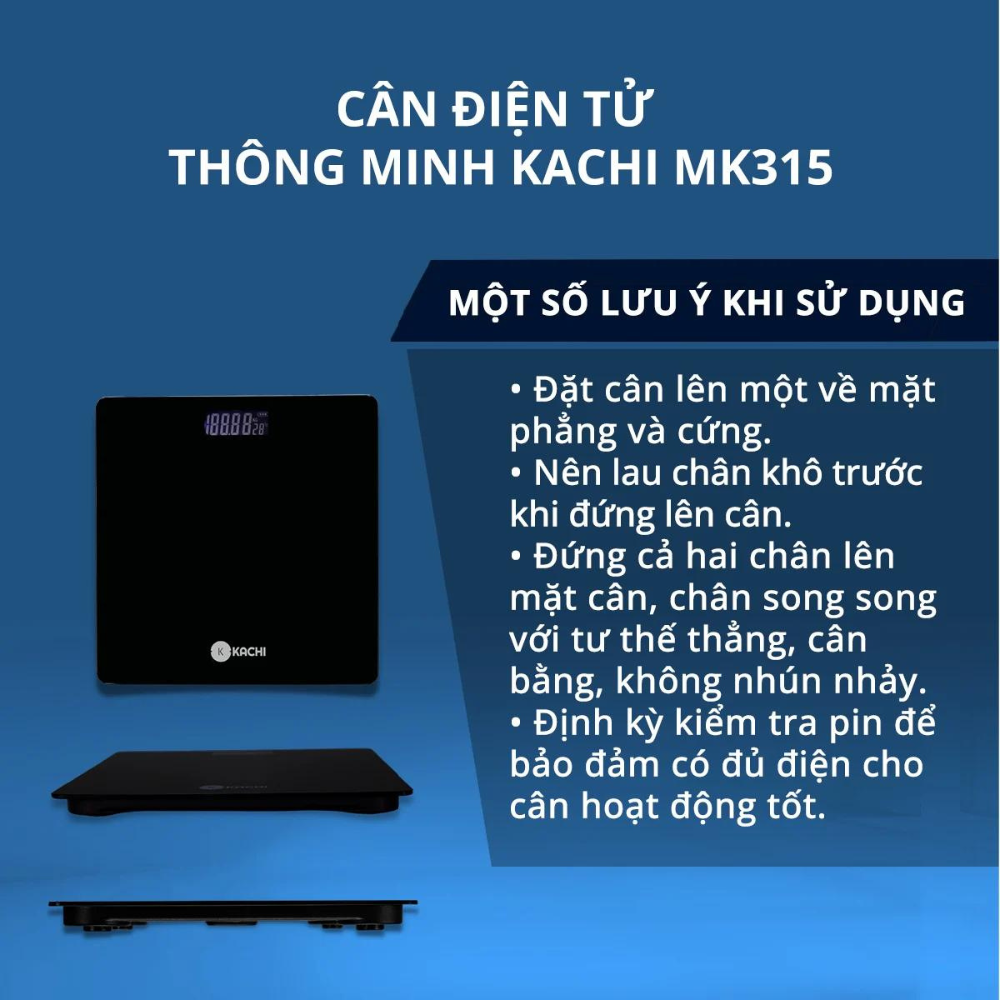 Cân Điện Tử Thông Minh Kachi Mk315