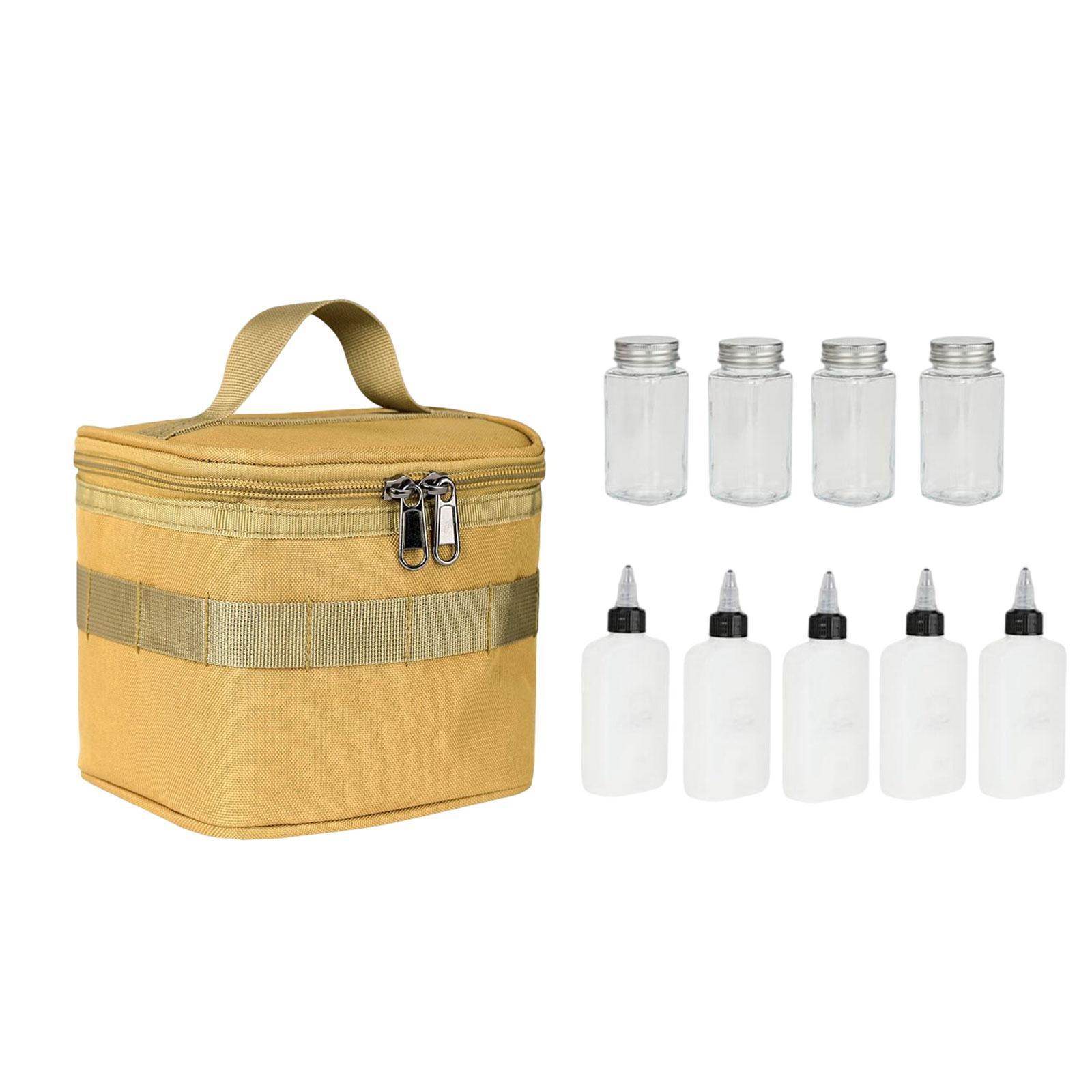 Camping Spice Jars Oil Bottle Bottle for Picnic Travel