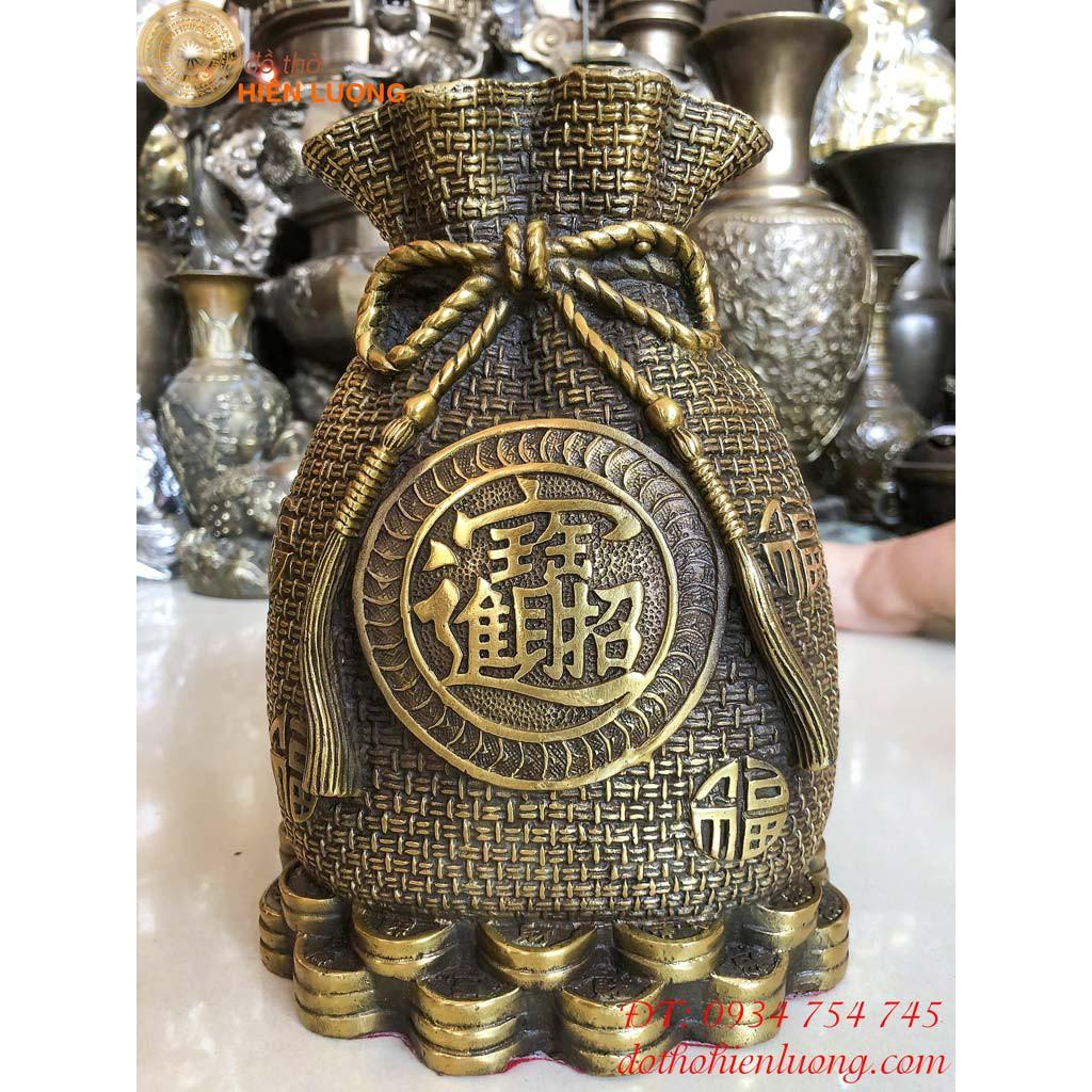 Túi Tiền Tiết Kiệm Bằng Đồng Phong Thủy