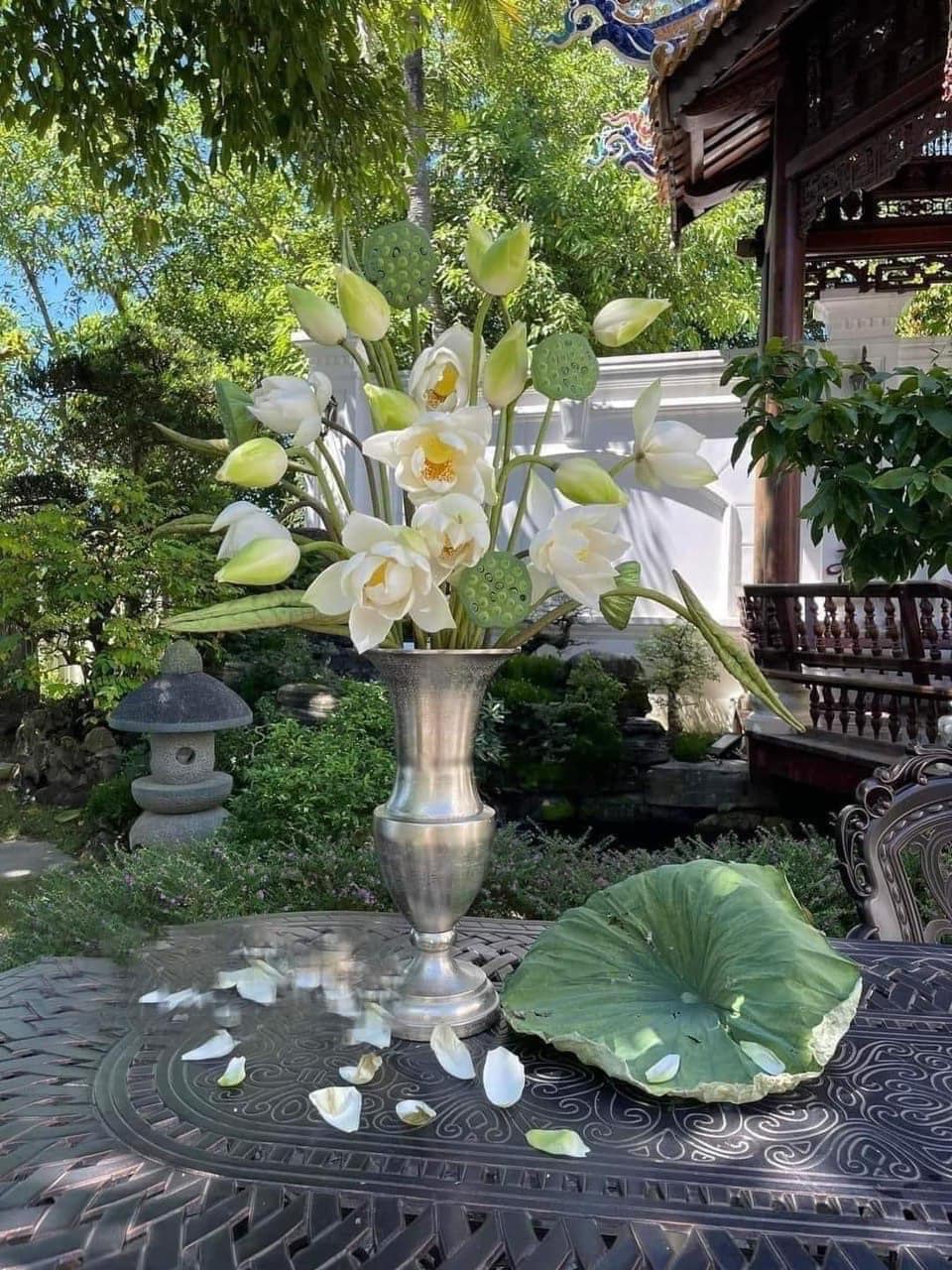 Lọ hoa Loberon VASE GILBERTA (44x22cm) Hàng chính hãng