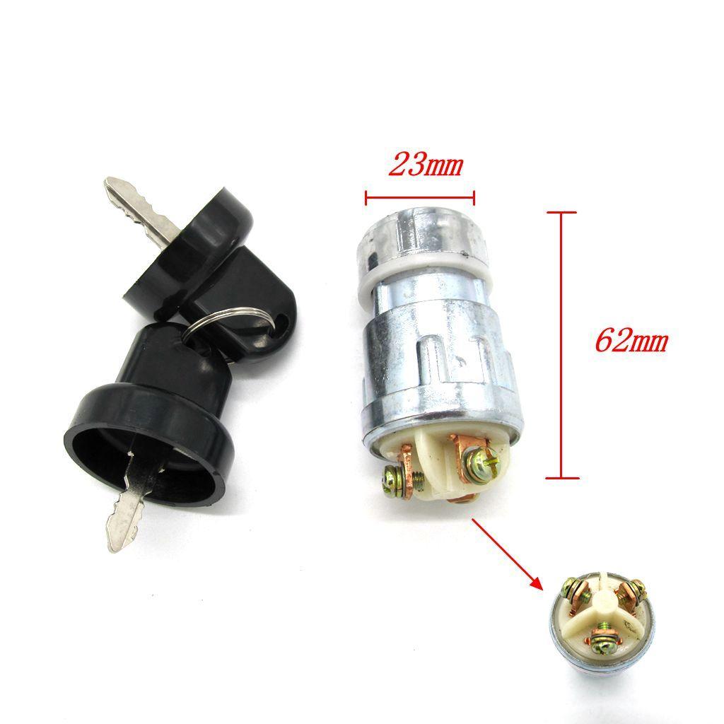 Universal 3 Wire Ignition Key Starter Switch for 110cc 125cc 150cc 250cc ATV