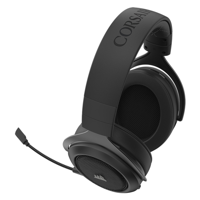 Tai Nghe Không Dây Corsair HS70 Wireless Carbon CA-9011175-AP - Hàng Chính Hãng