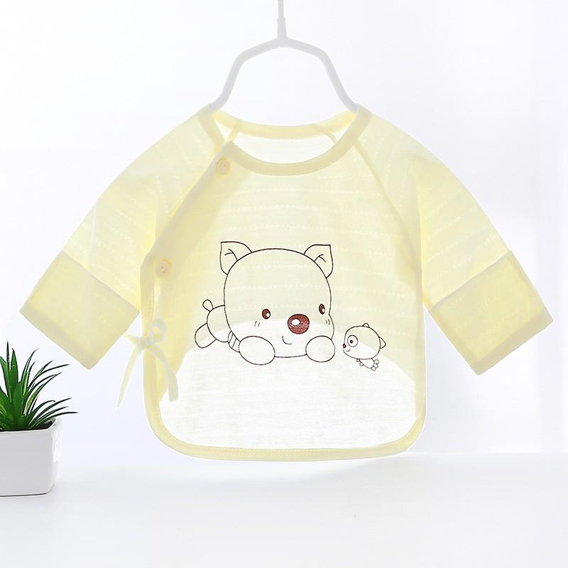 Áo sơ sinh bé gái bé trai dài tay cotton 100% mềm mại đa năng 3 IN 1 Sammy Kids