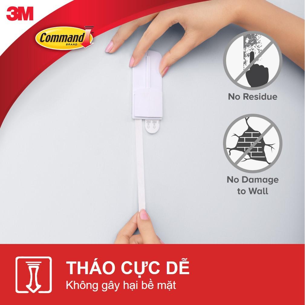 Móc dán tường Jumbo Command 3M chịu lực 3.4kg - Dễ sử dụng, độ bền cao, bám cực chắc, tháo cực dễ 17004ES