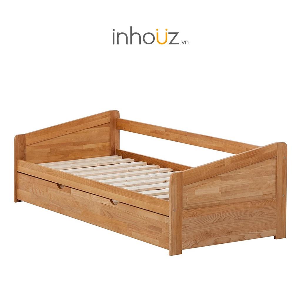 Giường ngủ gỗ kéo gọn 2 chỗ nằm thông minh - Multi-storage bed - INHOUZ - HOGG0002