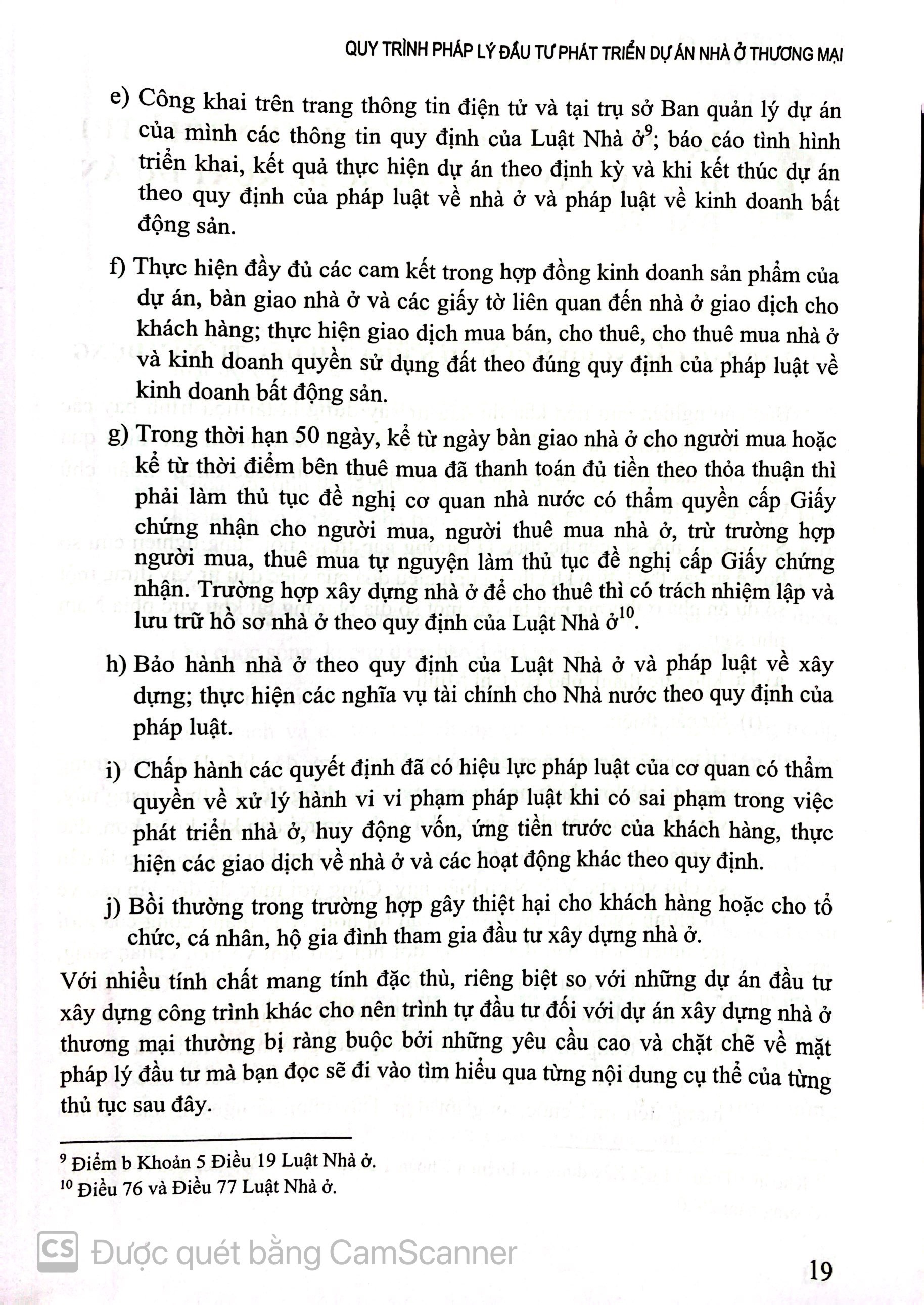 Benito - Sách - Quy trình pháp lý đầu tư phát triển dự án nhà ở thương mại - NXB Xây dựng