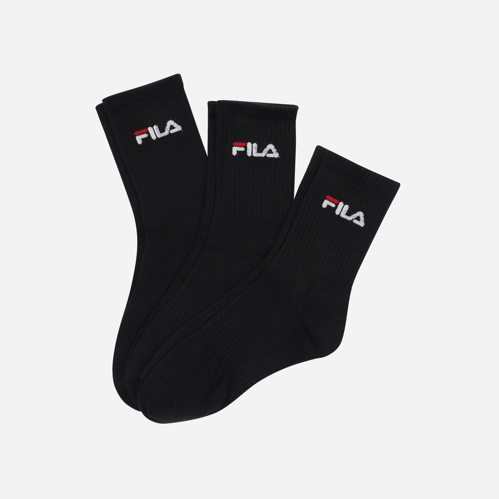 Vớ thể thao unisex Fila - FS3SCF5354X-BLK