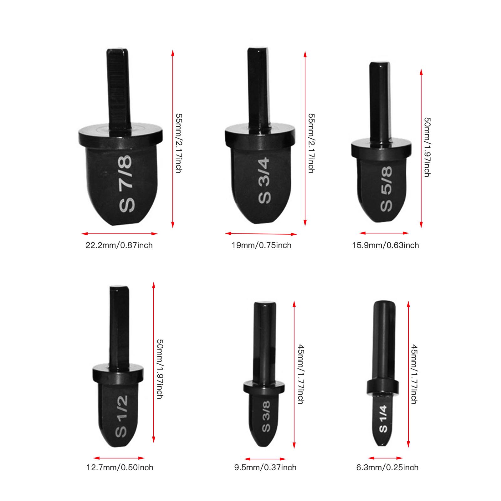 Set 6 Ống Mở Rộng Máy Điều Hòa Không Khí 1 / 4 "3 / 8" 1 / 2 "5 / 8" 3 / 4 "7 / 8"