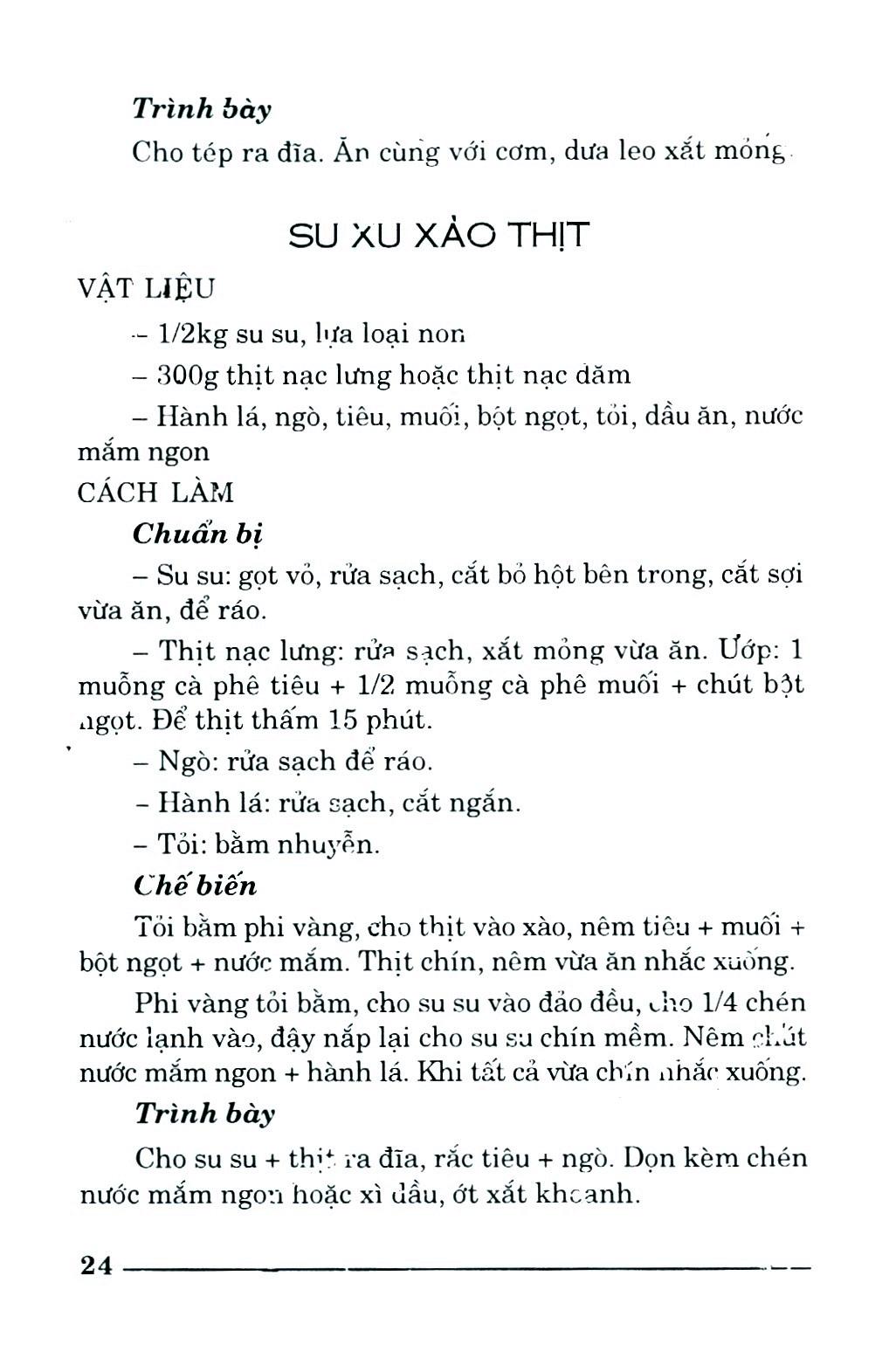 Nấu Ăn Gia Đình (Tái Bản)