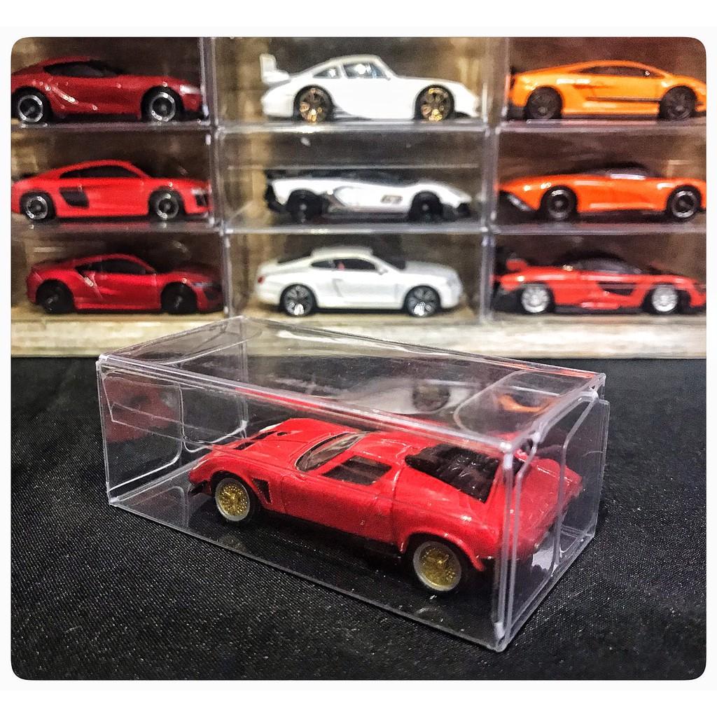 Hộp PVC Trưng Bày Bảo Vệ Xe Mô Hình Tỉ Lệ 1:64