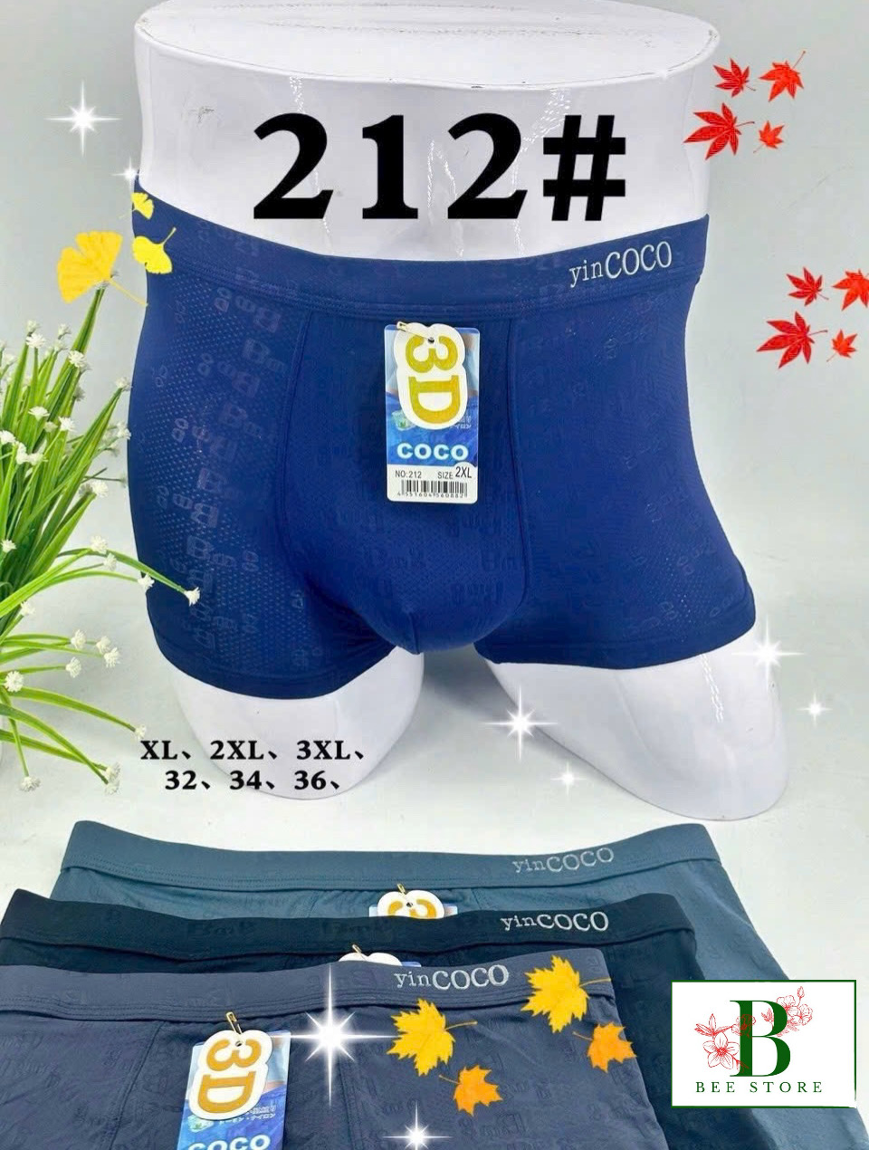 QUẦN SỊP ĐÙI THUN 3D THÔNG HƠI MỀM MẠI CAO CẤP TỪ 40-85KG DÀNH CHO NAM