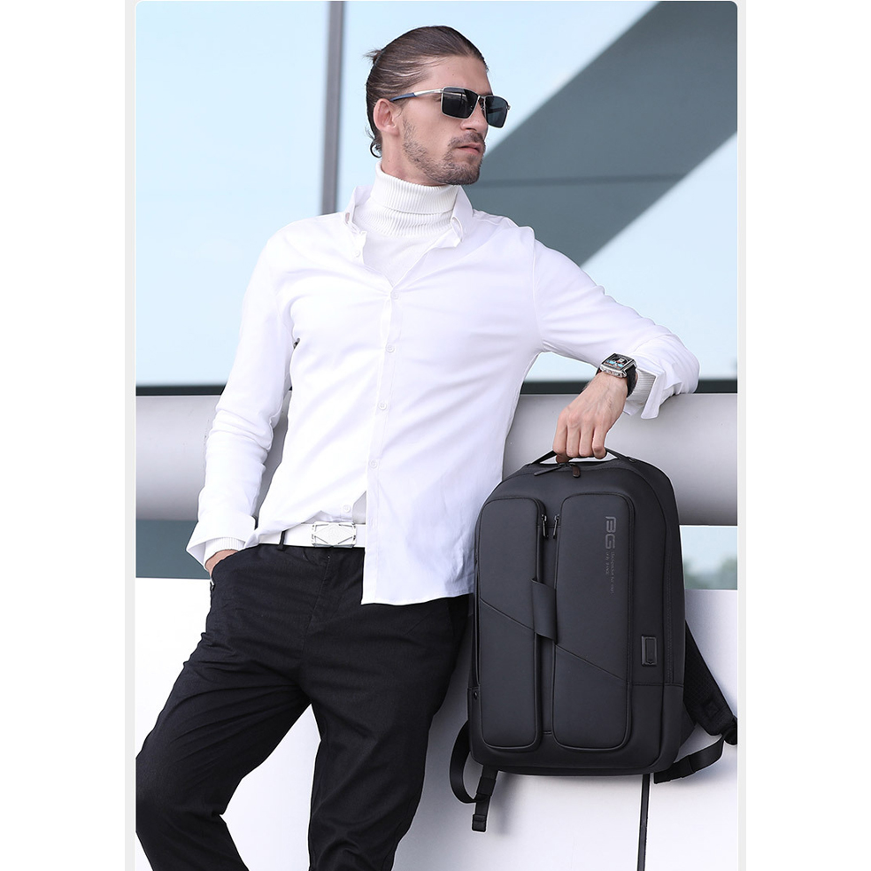 Balo Laptop công sở chống trộm dạng hộp phong cách mới – BLLT5527A