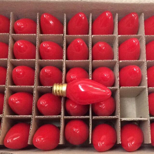 Combo 10 quả bóng nhót đỏ ớt đui xoáy cho đèn thờ điện
