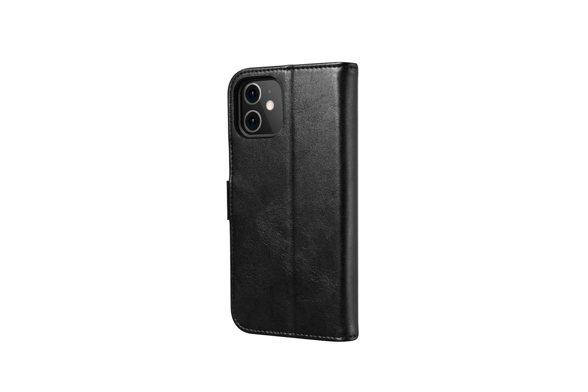 Bao da dành cho iPhone 12 series PU Leather wallet case XoomZ - Hàng chính hãng