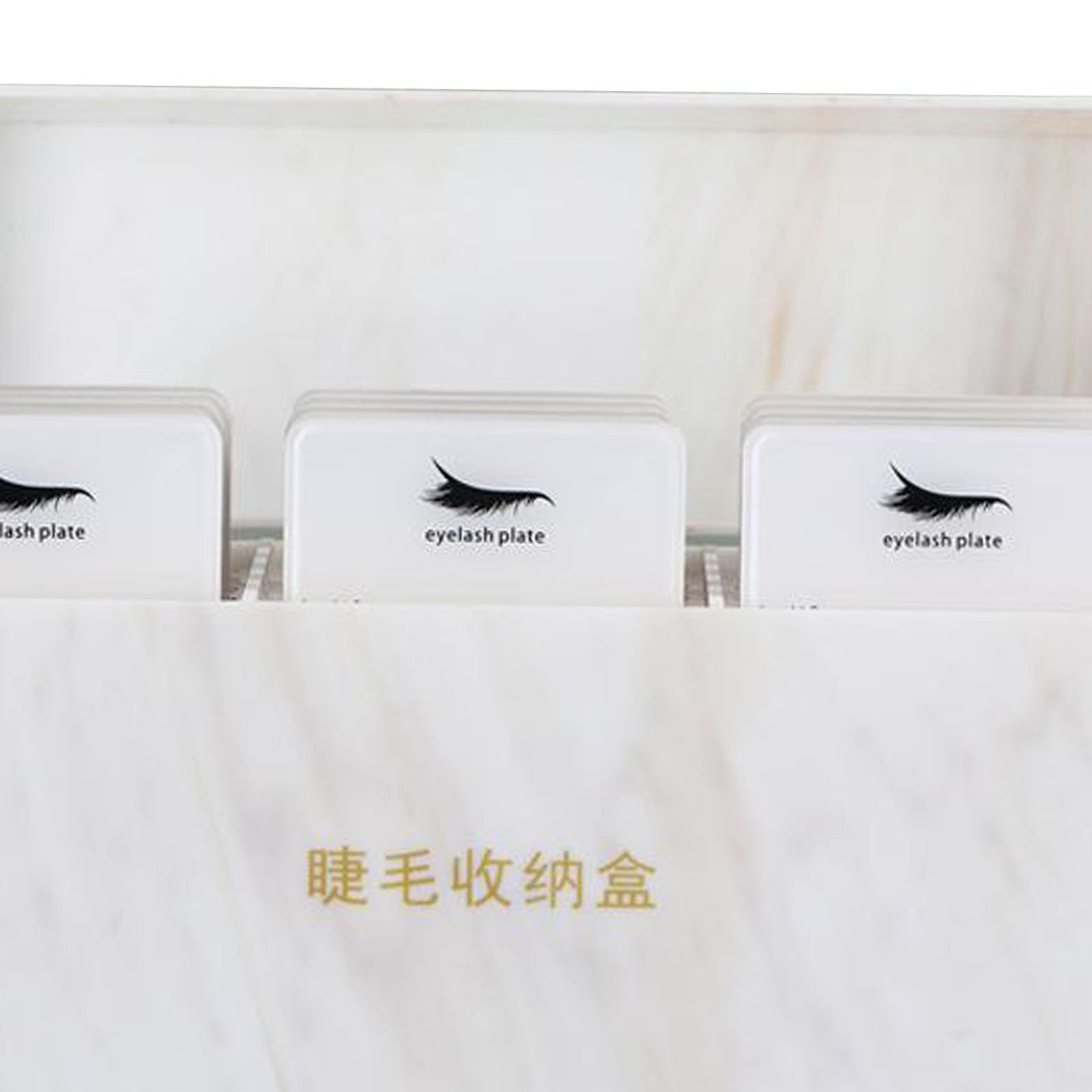 Acrylic Eyelash Storage Box makeup Salon Tool for Grafting 15 Layers