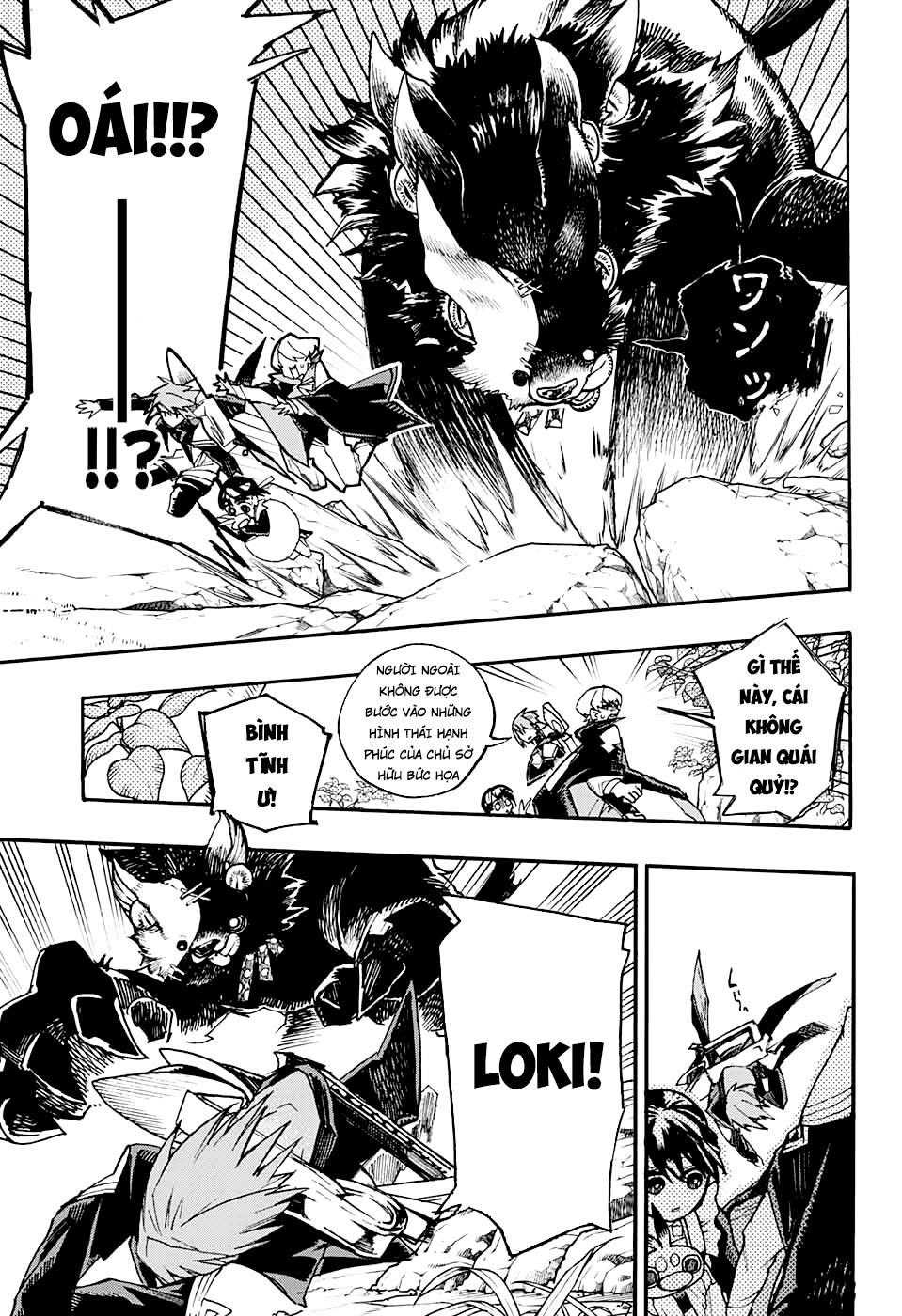 những bức họa quái dị của phù thủy chapter 16.2 10