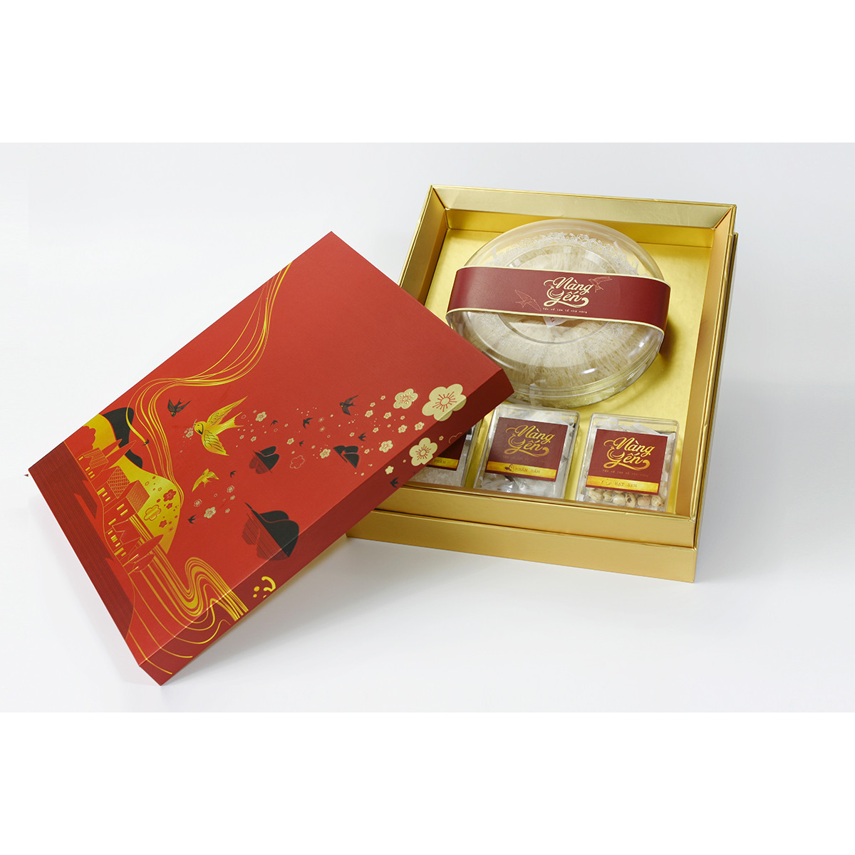 Bộ quà tặng Tết 2021 | Set Yến Phúc Lộc Thọ  vừa giúp chăm sóc sức khỏe vừa thể hiện ý nghĩa tốt đẹp | Yến sào Nàng Yến