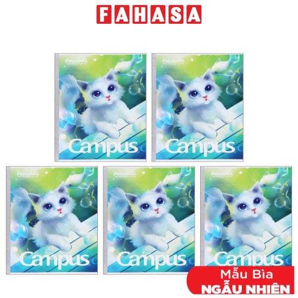Combo 5 Tập Pet World - 4 Ô Ly 96 Trang ĐL 70g/m2 - Campus NB-APEW96