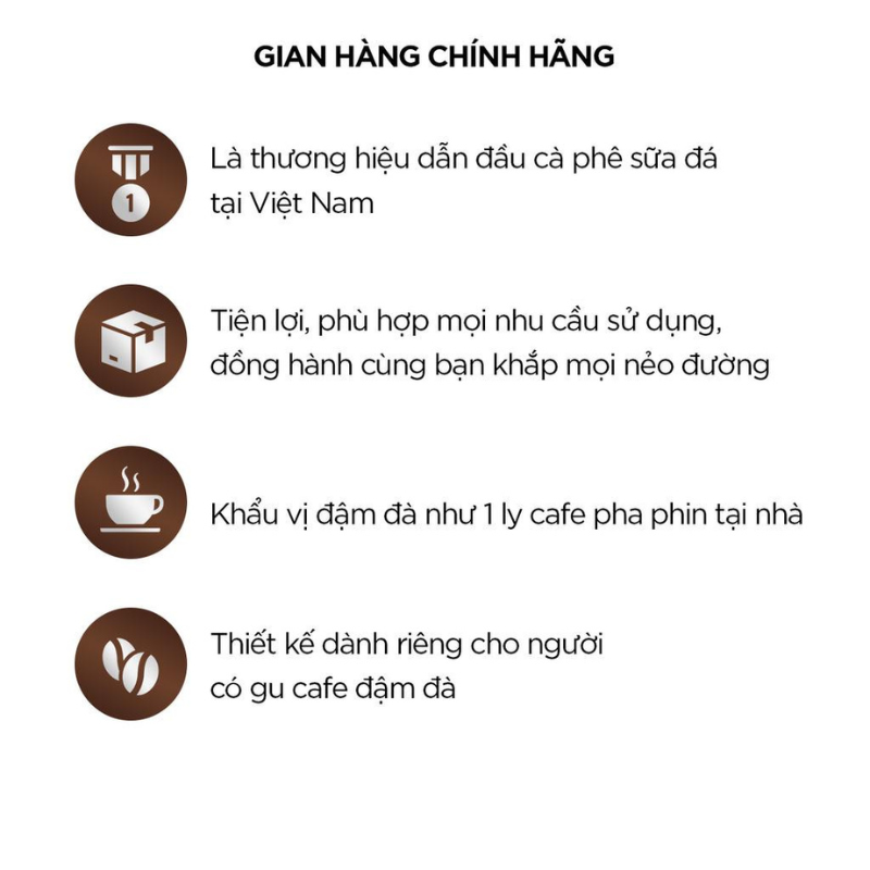 Cà phê Phố Sữa Đá - Maccoffee (hộp 10 gói x 24g)