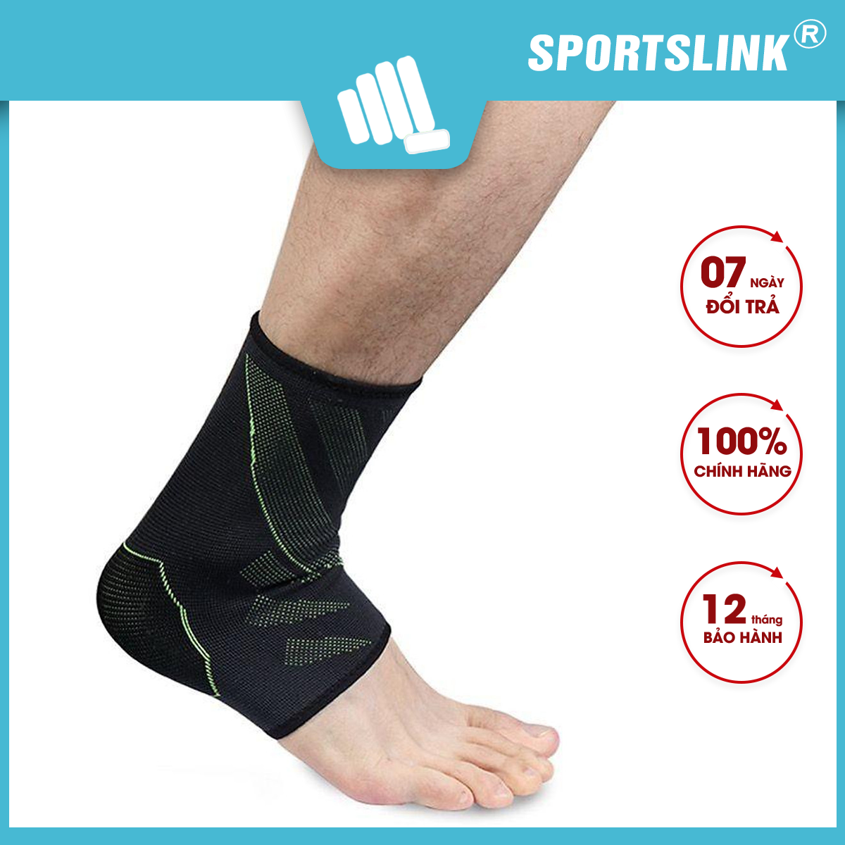 Băng bảo vệ cổ chân, mắt cá chân Sportslink SKDK-HJ036 (1 chiếc)