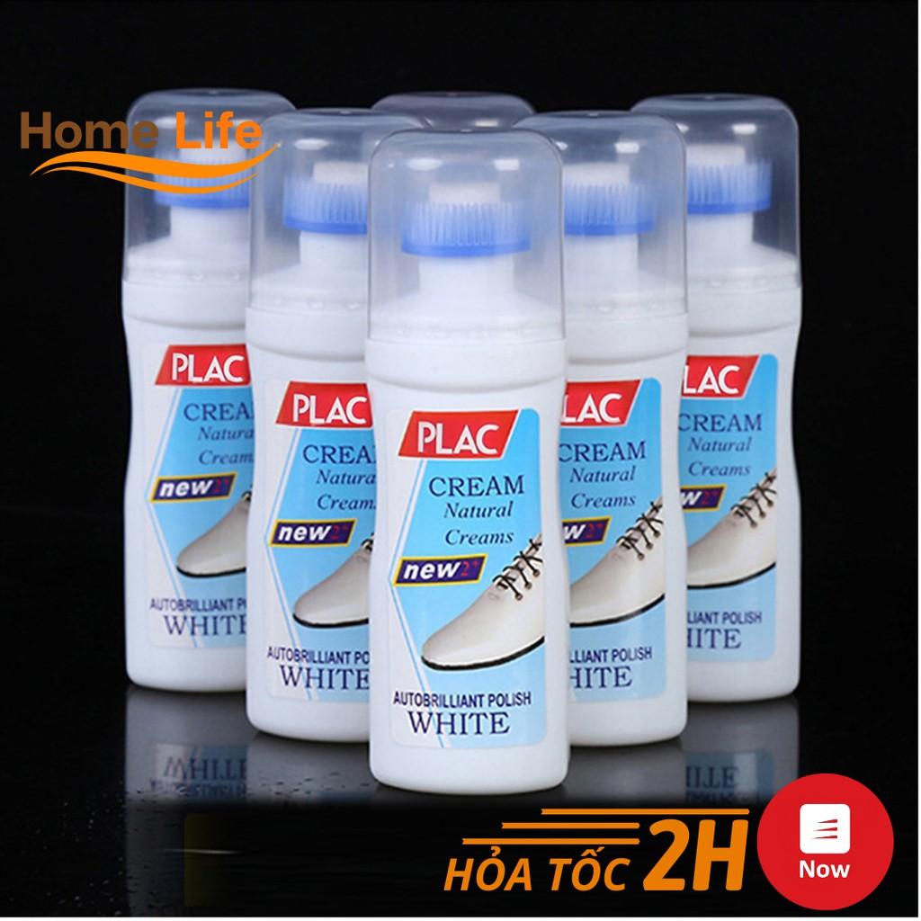 Tẩy Trắng Giày ️ ️ Chai Dung Dịch Xịt Tẩy Trắng, Làm Sạch Giày Đa Năng Kèm Đầu Chà PLAC