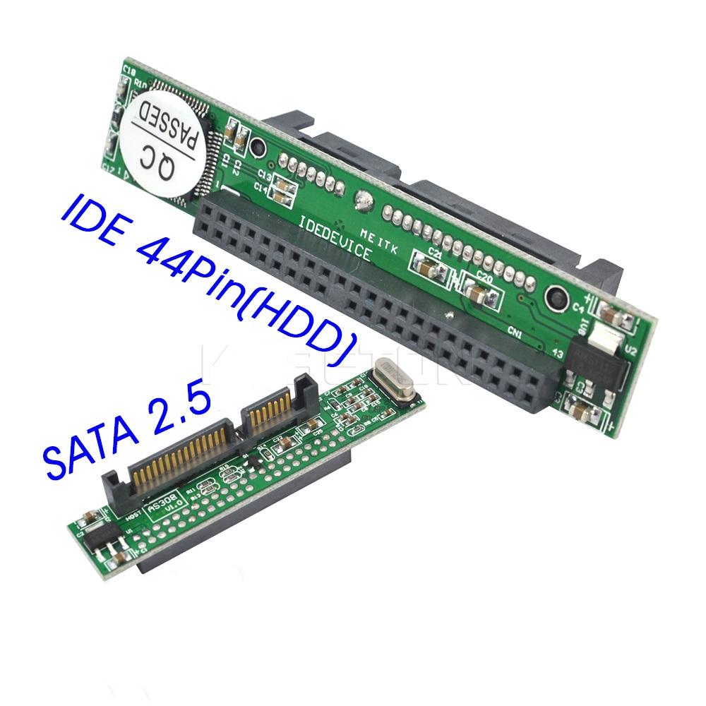 Kebidu SATA Sang DE 44 Pin 2.5 Inch PC Bộ Chuyển Đổi 1.5Gbs Hỗ Trợ ATA 133 100 HDD CD DVD Nối Tiếp Đĩa Cứng Bán Buôn